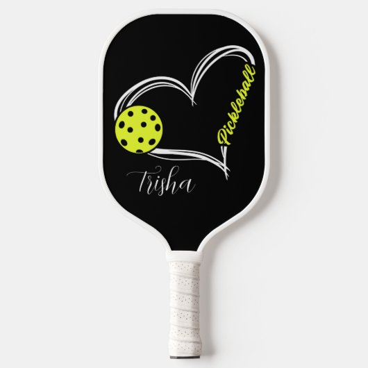 Raquette De Pickleball Pickleball Pulse — Love Every Rally Personalized (Recto)