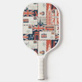 Raquette De Pickleball Pickleball Racket de la Poste de Londres (Recto)