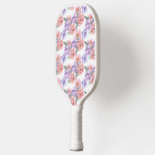 Raquette De Pickleball Pickleball rose et violet pédoncule (Gauche)