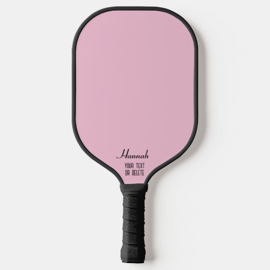 Raquette De Pickleball Pickleball rose princesse Couronne personnalisée (Verso)