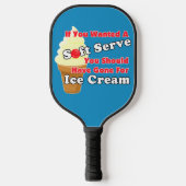 Raquette De Pickleball Pickleball Soft Serve ? Aller à la crème glacée (Recto)