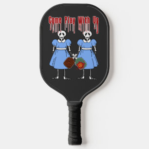 Raquette De Pickleball Pickleball Venez jouer avec nous Horror Movie Twin