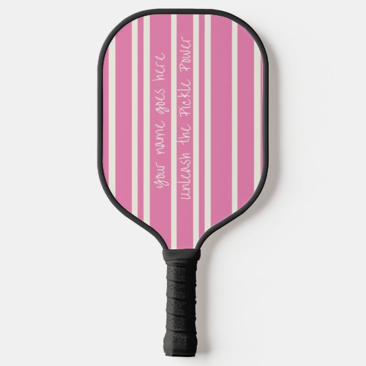 Raquette De Pickleball Pickleballer Pickleballer Pink (Verso)