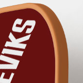 RAQUETTE DE PICKLEBALL PICKLEBALLSHEVIKS (Détail gauche)