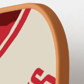 RAQUETTE DE PICKLEBALL PICKLEBALLSHEVIKS (Détail gauche)