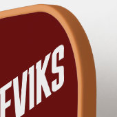 RAQUETTE DE PICKLEBALL PICKLEBALLSHEVIKS (Détail gauche)