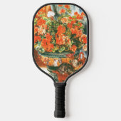 Raquette De Pickleball Pierre-Auguste Renoir Geraniums Et Chats (Verso)