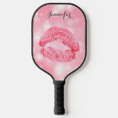 Raquette De Pickleball Pignon rose Pickleball Personnalisé Paddle (Recto)