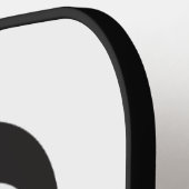 Raquette De Pickleball Pingouin cool de nom personnalisé (Détail gauche)