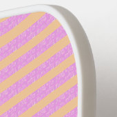 Raquette De Pickleball Pink Geometric  (Détail gauche)