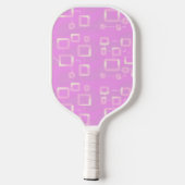 Raquette De Pickleball Pink Geometric  (Verso)