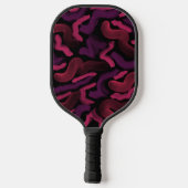 Raquette De Pickleball Pinkies grossièrement Design abstrait (Verso)