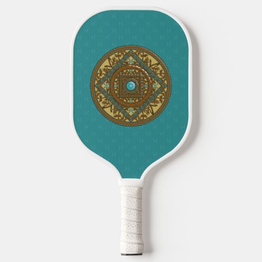 Raquette De Pickleball Pisces Mandala (Recto)