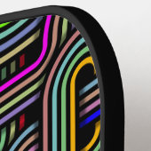 Raquette De Pickleball Pistes Technicolor (Détail gauche)