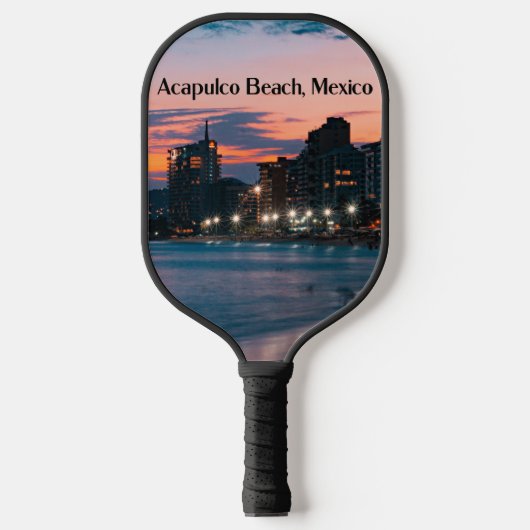 Raquette De Pickleball Plage d'Acapulco, Mexique (Recto)