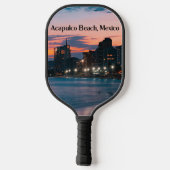 Raquette De Pickleball Plage d'Acapulco, Mexique (Verso)