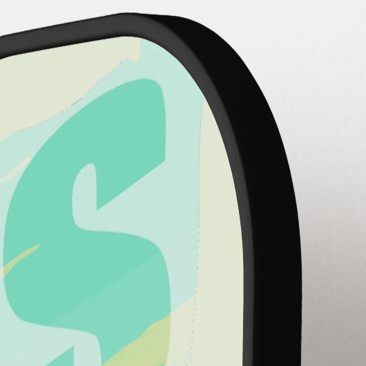 Raquette De Pickleball Plage tropicale (Détail gauche)