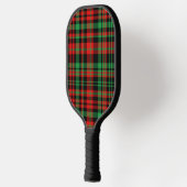 Raquette De Pickleball Plaid aux fraises - Rouge, Vert, Noir Plaid (Gauche)