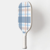 Raquette De Pickleball Plaid Prépa – Bleu Hampton (Gauche)