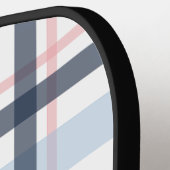 Raquette De Pickleball Plaid Prépa – Classique Régate (Détail gauche)