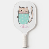 Raquette De Pickleball Plaisir chat (Recto)