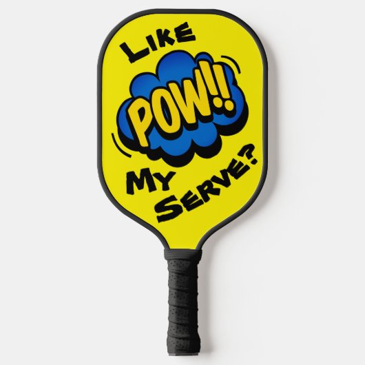 Raquette De Pickleball Plaisir Retro Pop Art Pickleball Paddle (Recto)