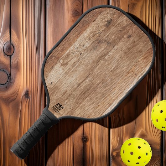 Raquette De Pickleball Planches de Bois Flotté