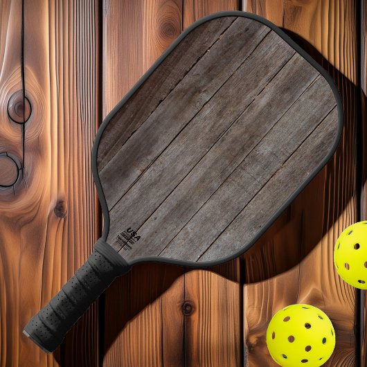 Raquette De Pickleball Planches Vintage