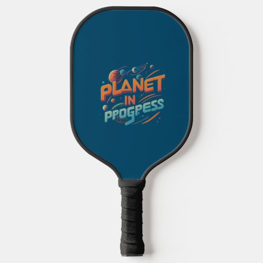 Raquette De Pickleball Planète en cours (Recto)