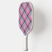 Raquette De Pickleball Plat Rose Et Bleu (Gauche)