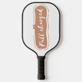 Raquette De Pickleball plein facturé (Recto)