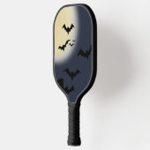 Raquette De Pickleball Pleine lune Halloween avec chauves-souris (Gauche)