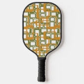 Raquette De Pickleball Plus D'Ouverture Des Rectangles Modernes Du Milieu (Verso)