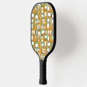 Raquette De Pickleball Plus D'Ouverture Des Rectangles Modernes Du Milieu (Gauche)
