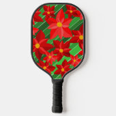 Raquette De Pickleball Poinsettias (Verso)