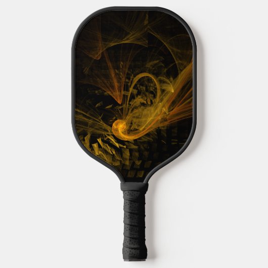 Raquette De Pickleball Point de rupture Art Abstrait (Recto)