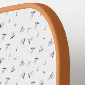 Raquette De Pickleball Point, Nickel Gris (Détail gauche)