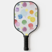 Raquette De Pickleball Points d'aquarelle 1 (Recto)