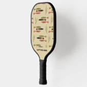 Raquette De Pickleball Poisson moderne du milieu du siècle (Gauche)