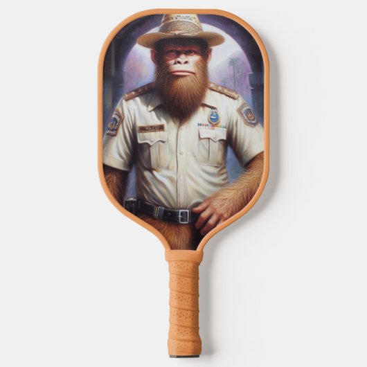 Raquette De Pickleball Policier de Bigfoot (Recto)