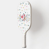 Raquette De Pickleball Polka Dot Pickleball Paddle with your Initials (Gauche)