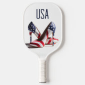 Raquette De Pickleball Pompes à drapeau américain (Recto)