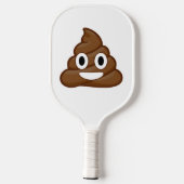 Raquette De Pickleball poop emoji (Verso)