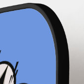 Raquette De Pickleball Pop Art Pickleball paddle (Détail gauche)