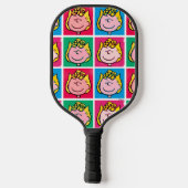 Raquette De Pickleball Pop Art Sally | Mod pour vous Motif (Verso)