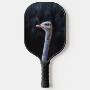 Raquette De Pickleball portrait d'autruche
