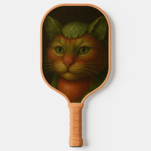 Raquette De Pickleball Portrait de chat Renaissance