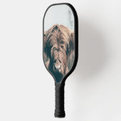 Raquette De Pickleball Portrait de vache Highland (Gauche)