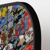 Raquette De Pickleball Portugais conçoit Pickleball Paddle (Détail gauche)