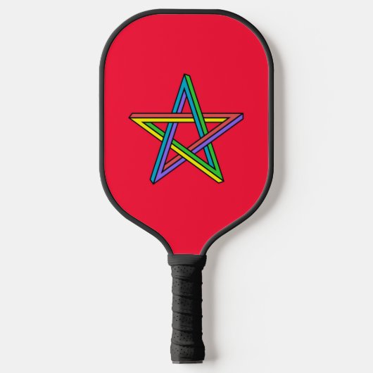 Raquette De Pickleball Poster Magique Pentacle (Recto)